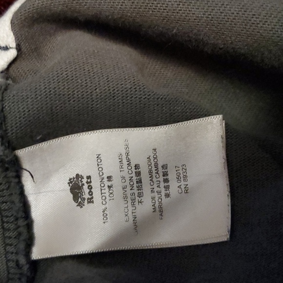 Roots Men's Grey Hoodie - Picture 4 of 5